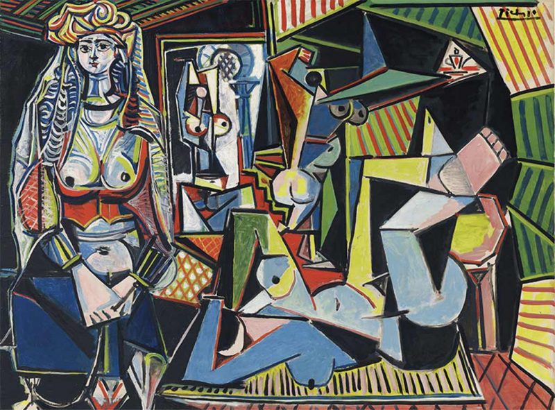 Pablo Picasso. Les femmes d'Alger. (Version "O"), 1955. Oil on canvas, 47 × 54.9 cm. © 2015 Estate of Pablo Picasso