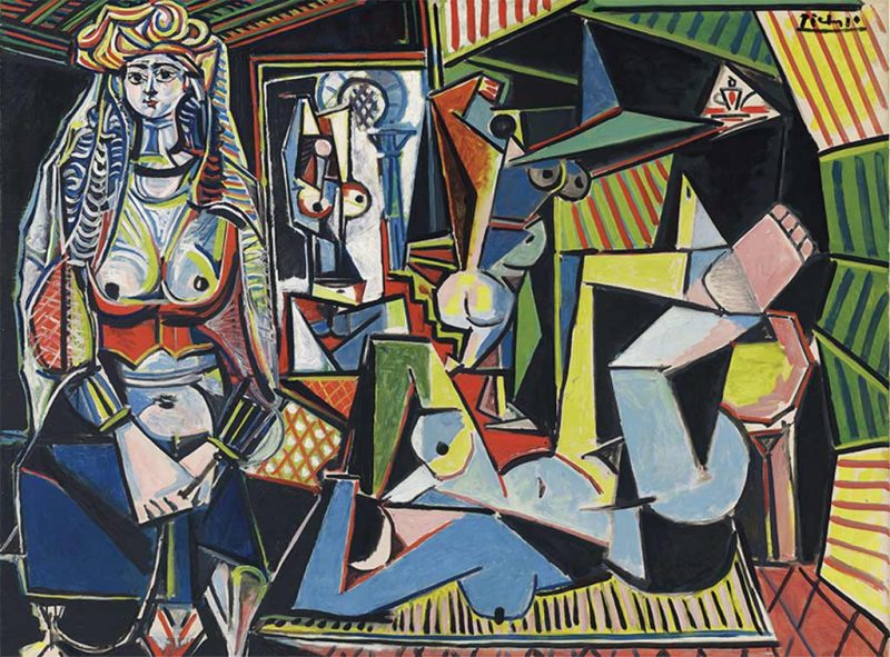 Pablo Picasso. Les femmes d'Alger. (Version "O"), 1955. Olio su tela. Ganz Collection di New York