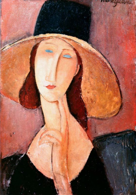 Modigliani. Amedeo Modigliani. Ritratto di Jeanne Hébuterne, 1917